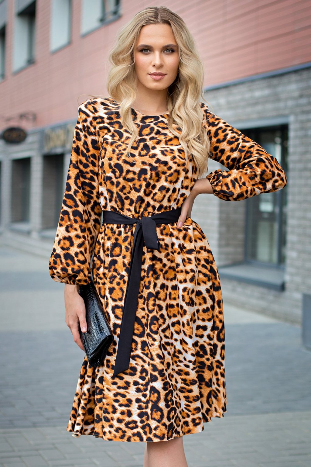 Платье Милена леопард (П-42-6) - 9
