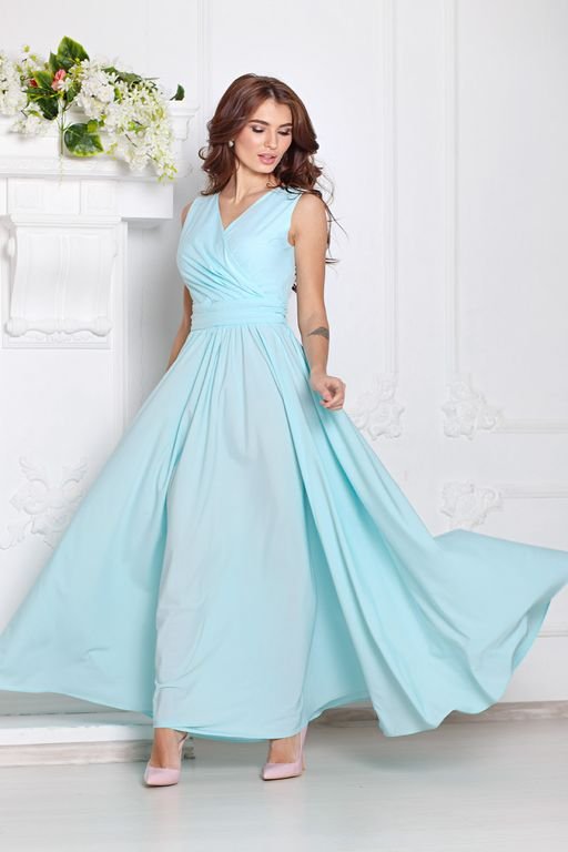 Платье Джулия цвет ментол (П-98-3) - 3