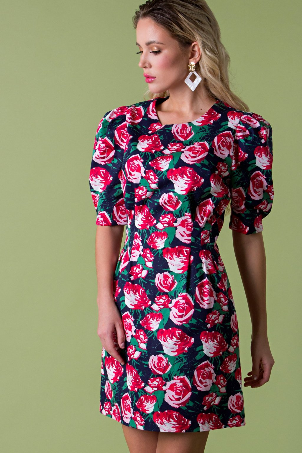 Платье Амина розы (П-222-2) - 3