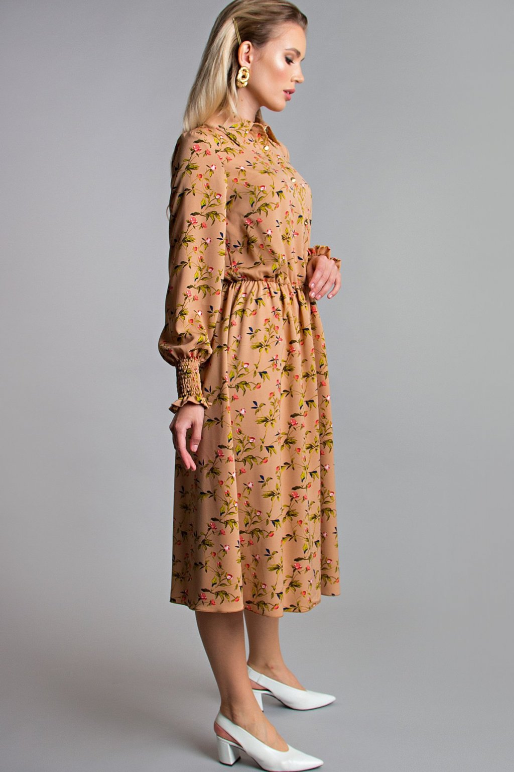 Платье Рафаэлла цвет беж (П-208-5) - 6