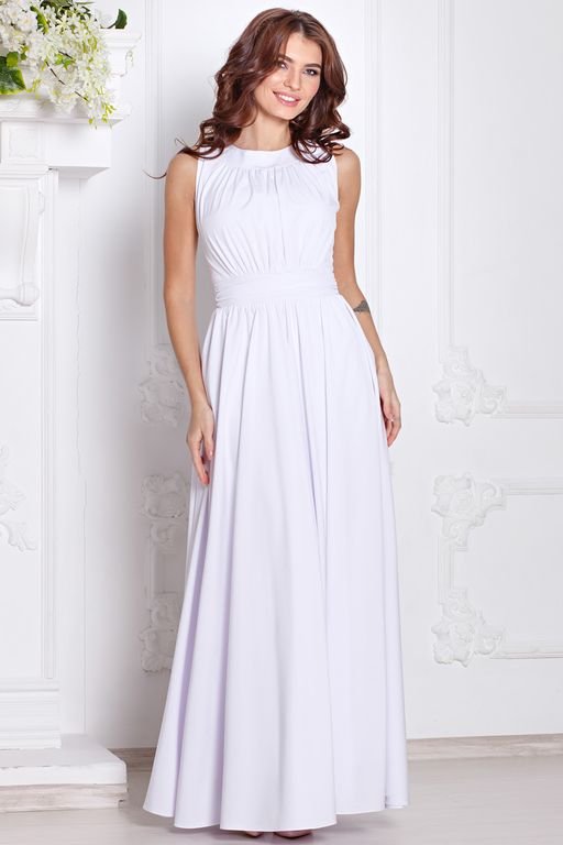 Платье Амелия цвет белый (П-36-4) - 2