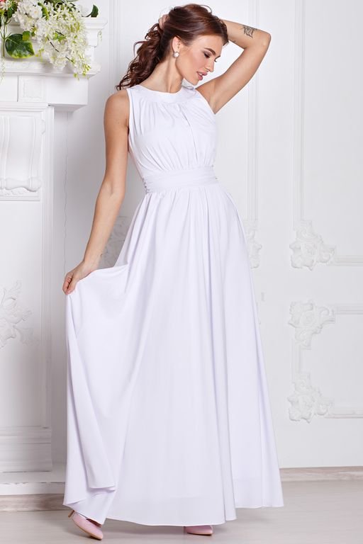 Платье Амелия цвет белый (П-36-4) - 4
