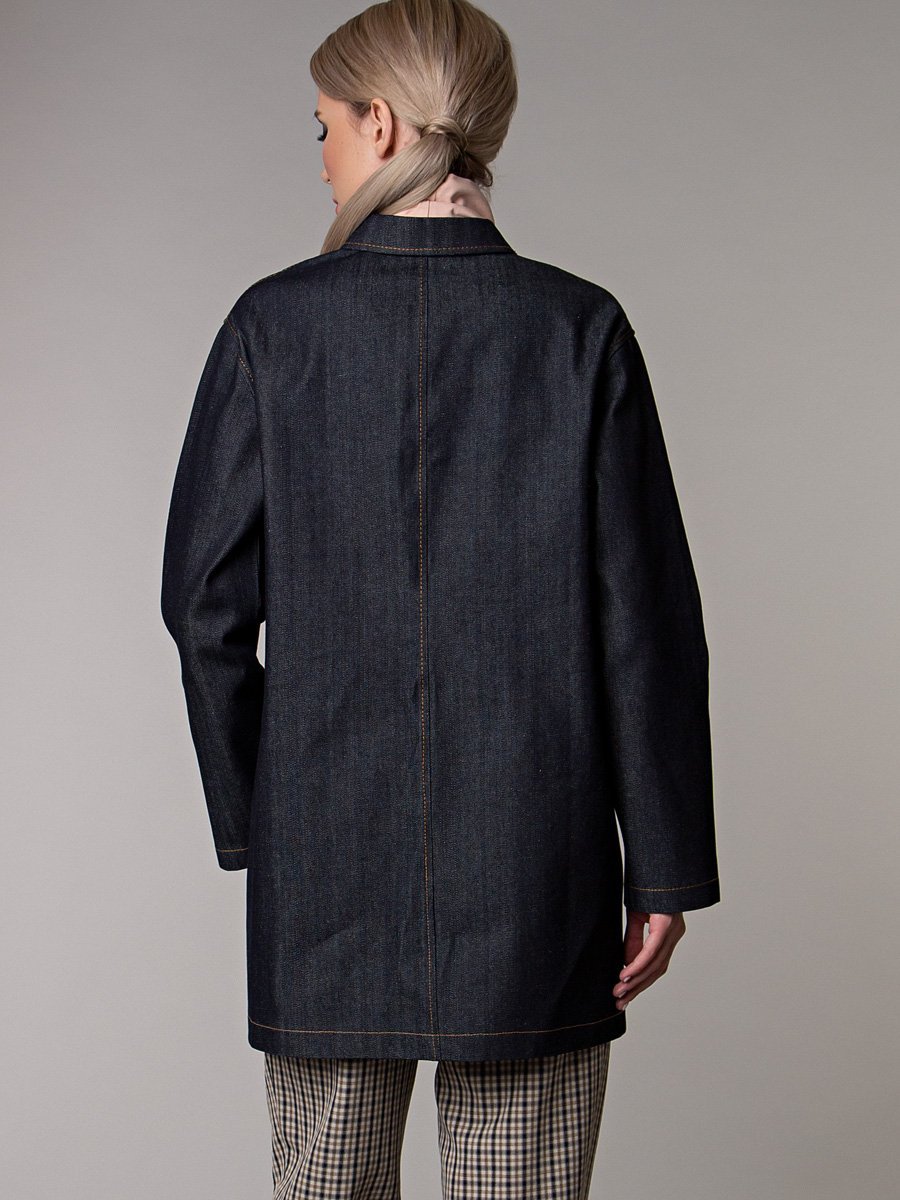 Куртка-ветровка из джинсы  (Пт-4-1) - 7