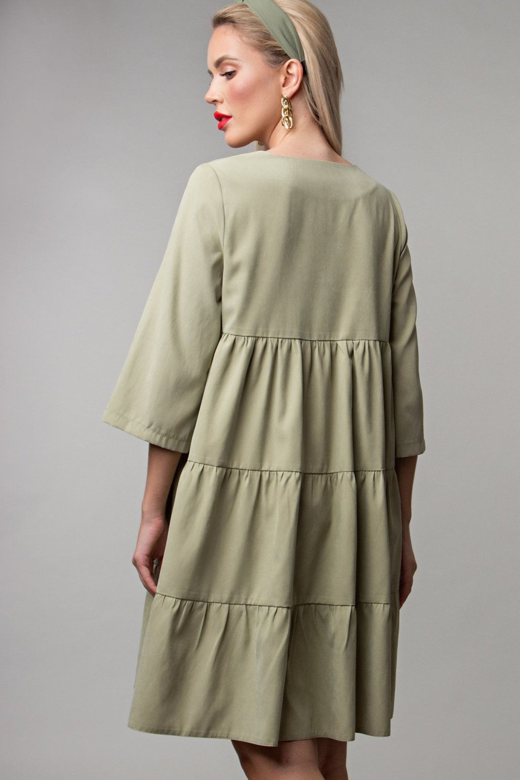 Платье Беверли цвет фисташка (П-234-1) - 4
