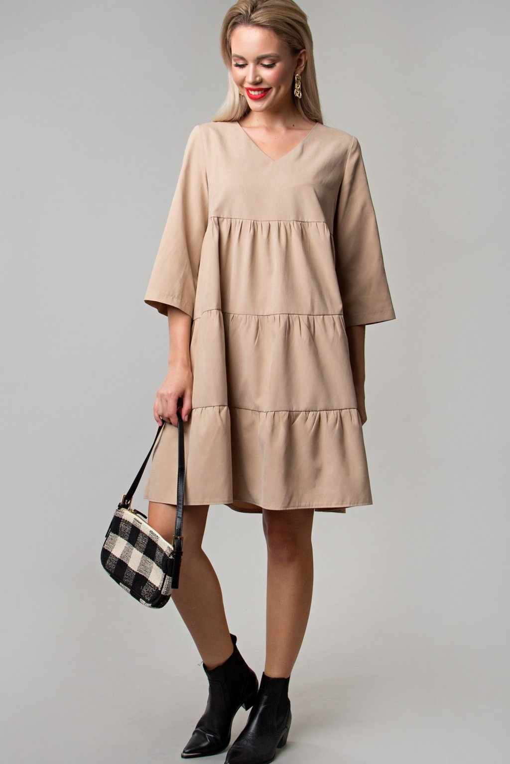 Платье Беверли цвет беж (П-234-2) - 3