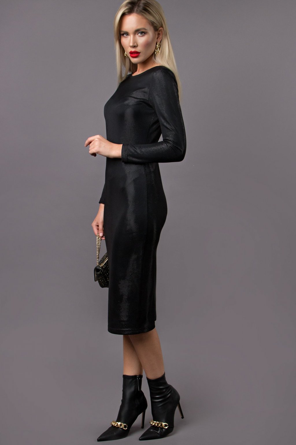 Платье Адела цвет черный(П-246-2) - 4