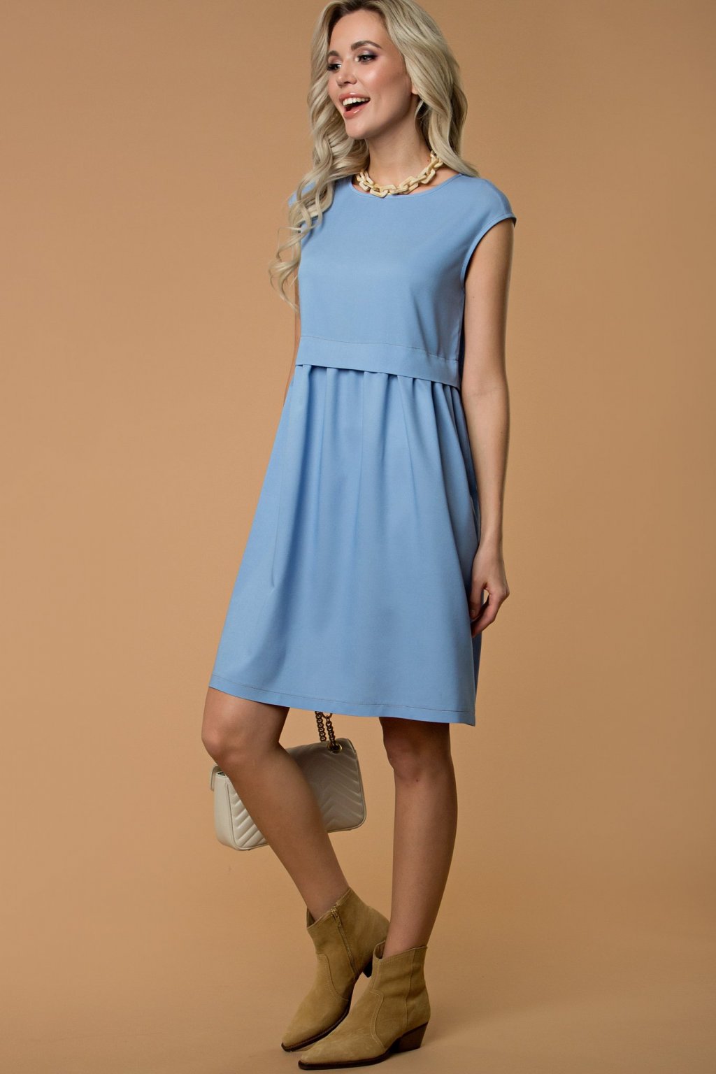 Платье Софи цвет василек (П-206-5) - 2