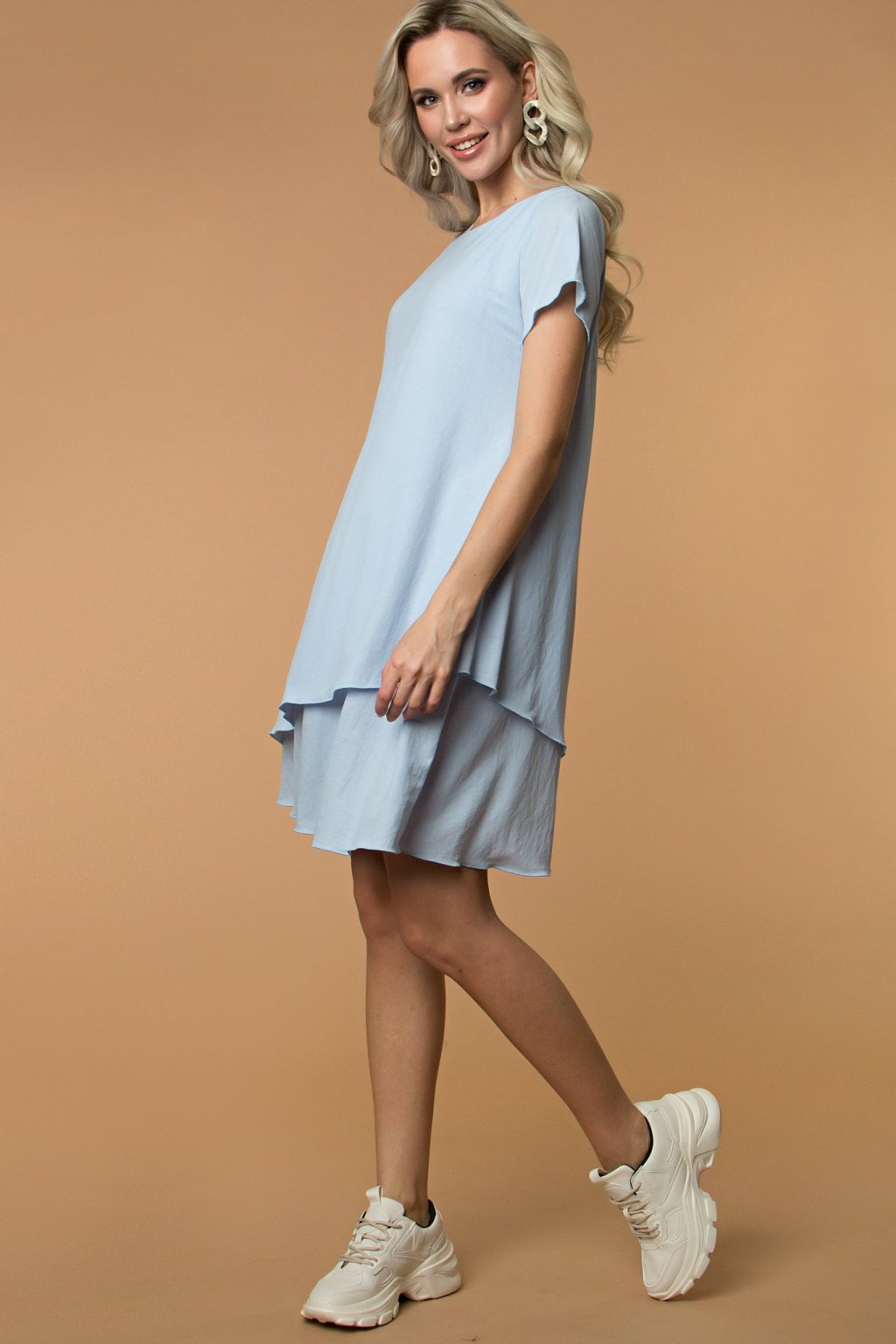 Платье Анетта цвет голубой (П-276-1) - 9